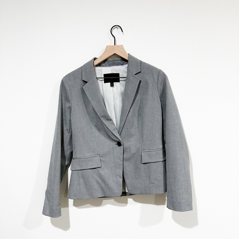 Banana Republic Factory Gray Women's Blazer Size 6